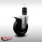 Service Caster 5'' SS Soft Rubber Swivel 1-5/8'' Expanding Stem Caster Total Lock Brake SCC-SSEXTTL20S514-SRS-158 - alternate 4